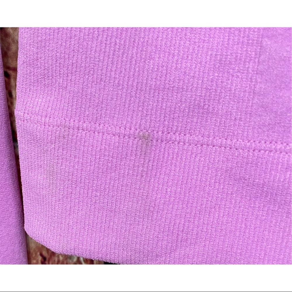 NWT Fabletics Nixie Crop SculptKnit® Jacket II Purple Large High Neck Zip Front - Picture 4 of 7